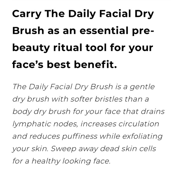 Daily Concepts Facial Dry Brush - Picture 4 of 5
